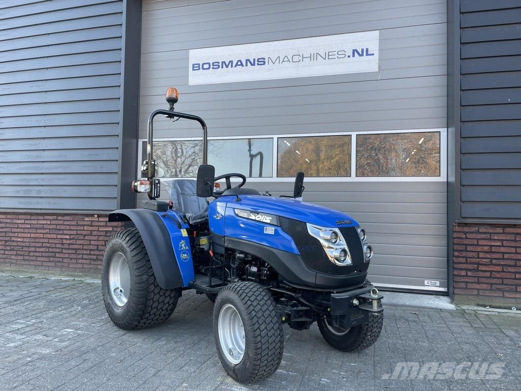 Solis 20 minitractor NIEUW (18.5 PK mitsubishi) incl gaz Tractoren