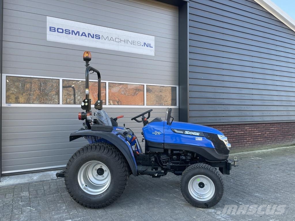 Solis 20 minitractor NIEUW (18.5 PK mitsubishi) incl gaz Tractoren