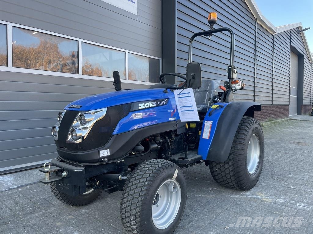 Solis 20 minitractor NIEUW (18.5 PK mitsubishi) incl gaz Tractoren