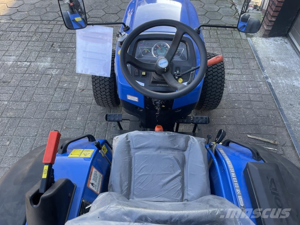Solis 20 minitractor NIEUW (18.5 PK mitsubishi) incl gaz Tractoren