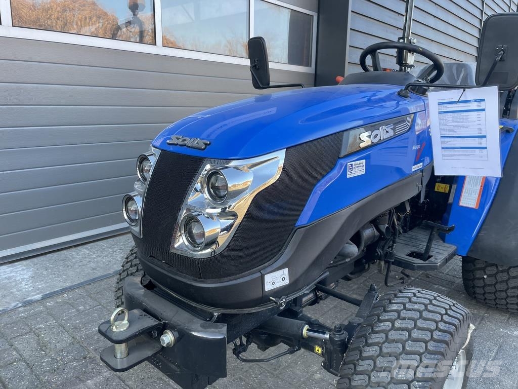 Solis 20 minitractor NIEUW (18.5 PK mitsubishi) incl gaz Tractoren
