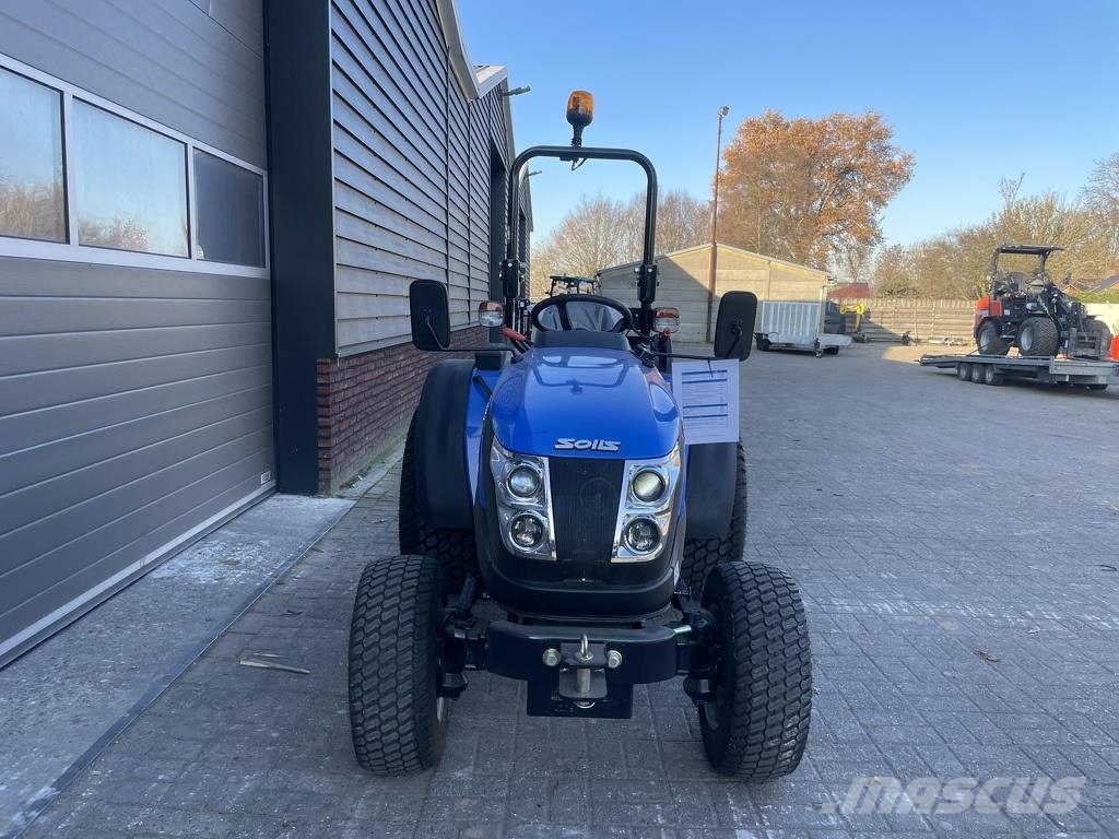 Solis 20 minitractor NIEUW (18.5 PK mitsubishi) incl gaz Tractoren