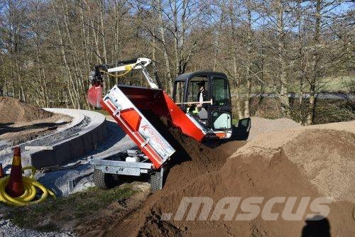 K vagnen Offroad trevägstipp ATV och Minigrävare Portaalsysteem oplegger