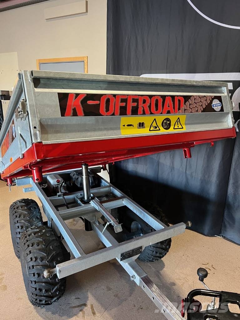K vagnen Offroad trevägstipp ATV och Minigrävare Portaalsysteem oplegger