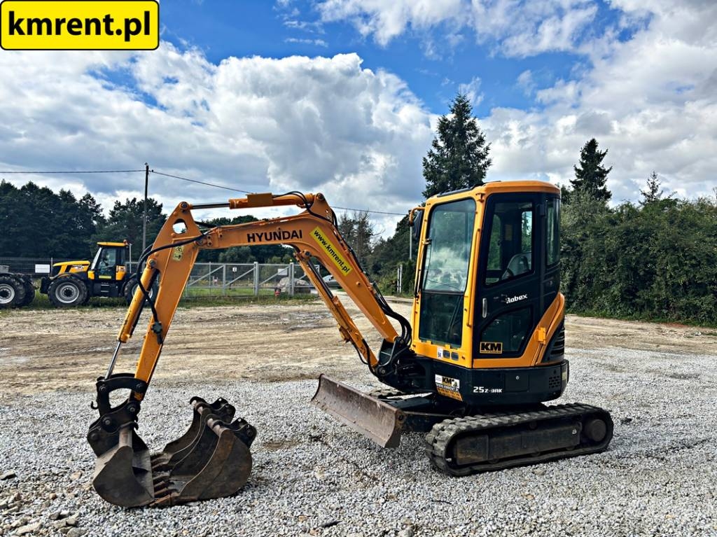 Hyundai ROBEX 25Z-9AK MINI-KOPARKA 2018R | Bobcat E26, E27 Minikoparki