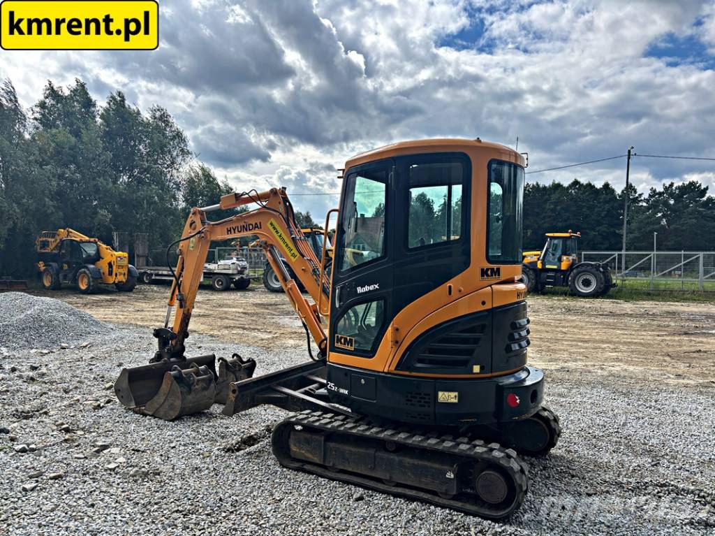 Hyundai ROBEX 25Z-9AK MINI-KOPARKA 2018R | Bobcat E26, E27 Minikoparki