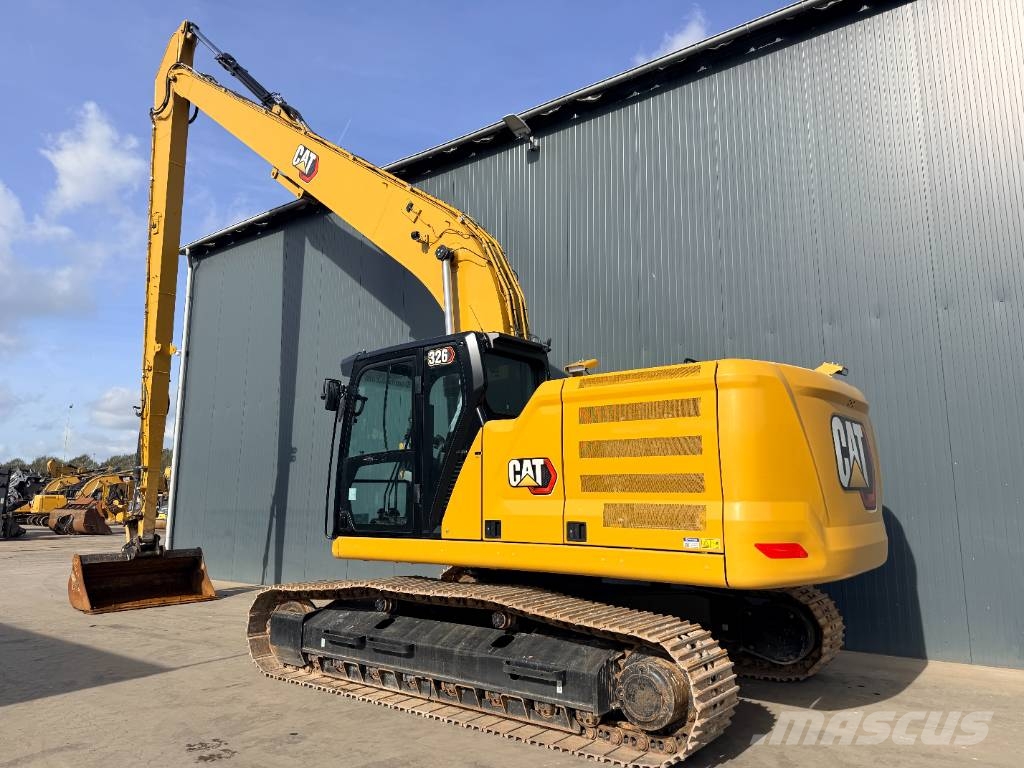 CAT 326 07H SLR - 18m Super Long Reach Aukštuminiai ekskavatoriai