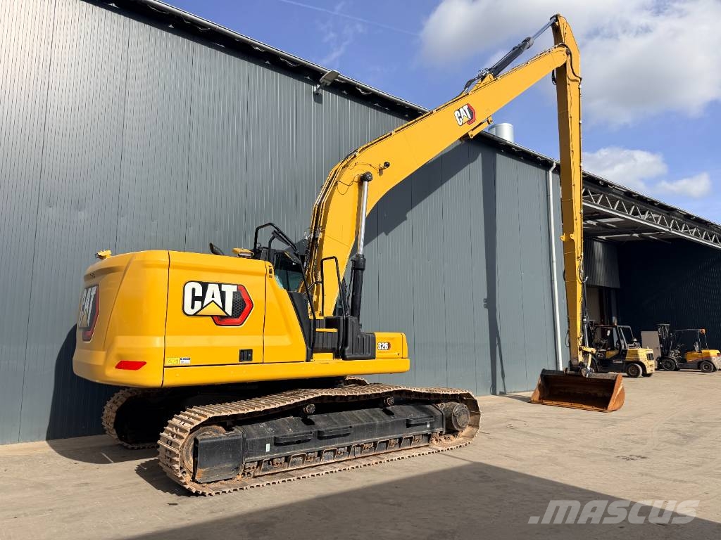 CAT 326 07H SLR - 18m Super Long Reach Aukštuminiai ekskavatoriai