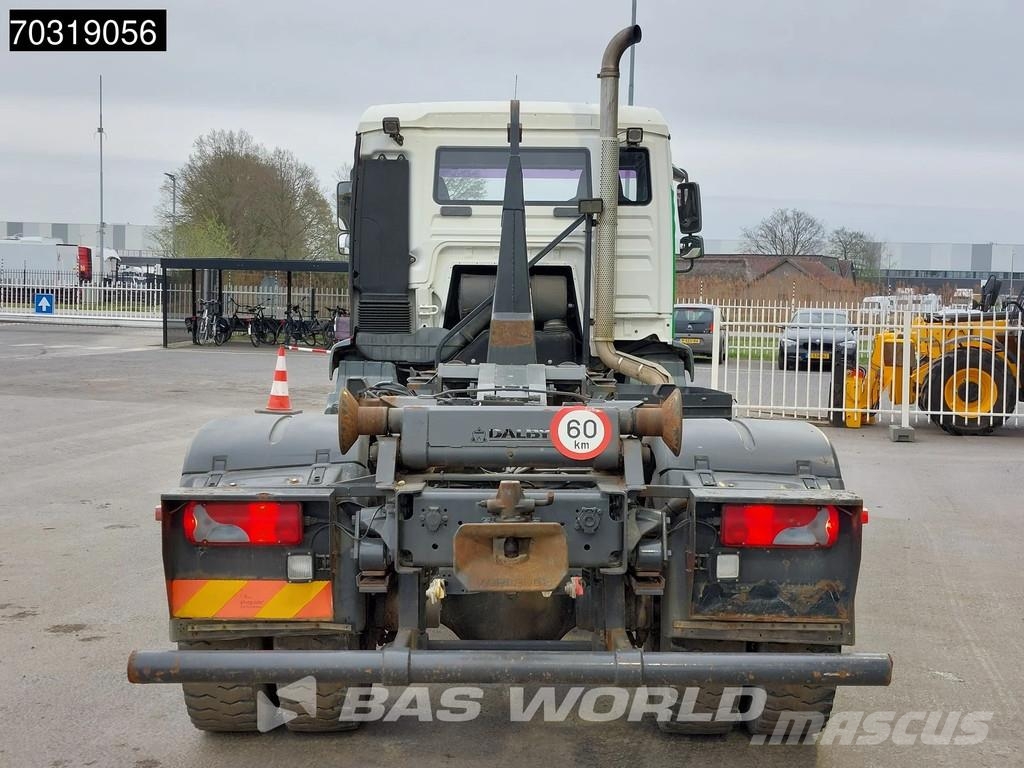 MAN TGA 18.310 4X2 14 tons hooklift steelsuspension Ma Вантажівки з гаковим підйомом