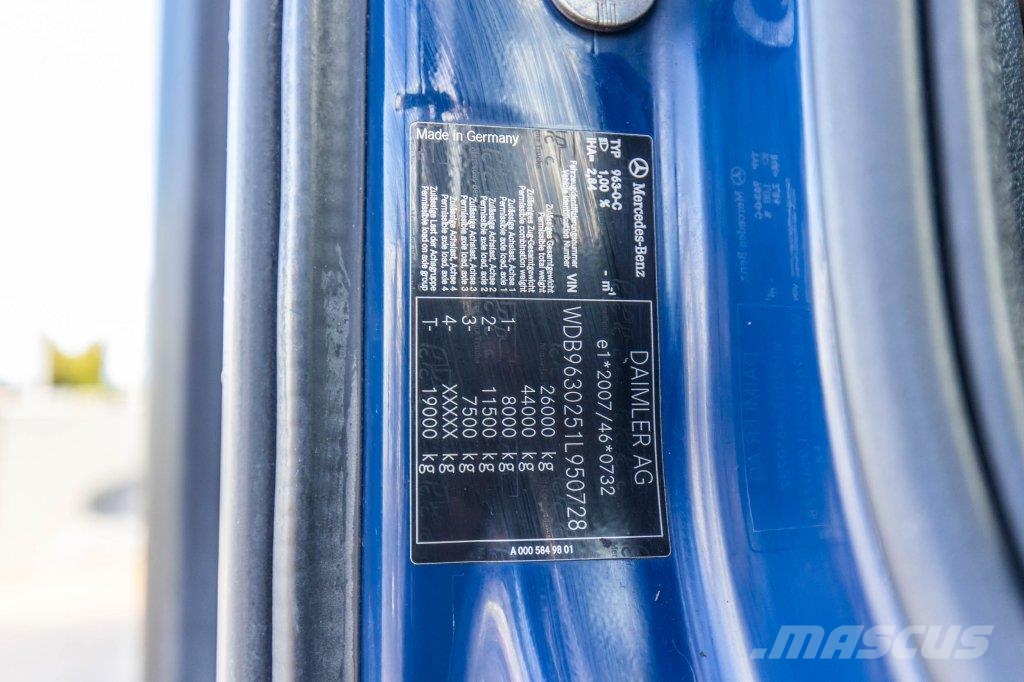 Mercedes-Benz ACTROS 2548 BL+ MARREL Hakowce