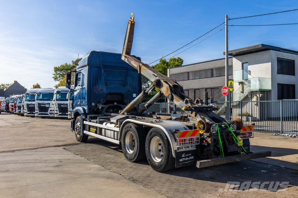 Mercedes-Benz ACTROS 2548 BL+ MARREL شاحنات الرافعات الخطافية
