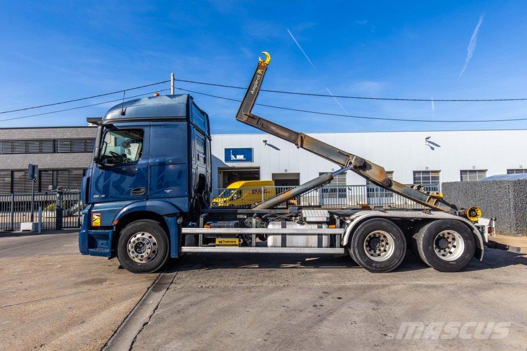 Mercedes-Benz ACTROS 2548 BL+ MARREL شاحنات الرافعات الخطافية