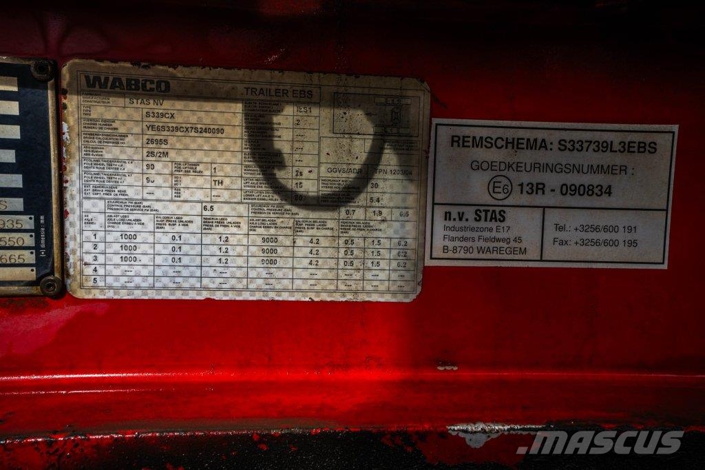 Stas S339CX Semirremolques de volteo