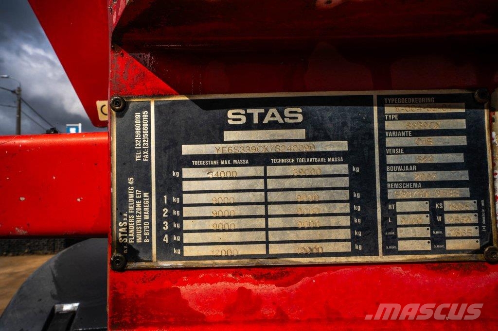 Stas S339CX Semirremolques de volteo