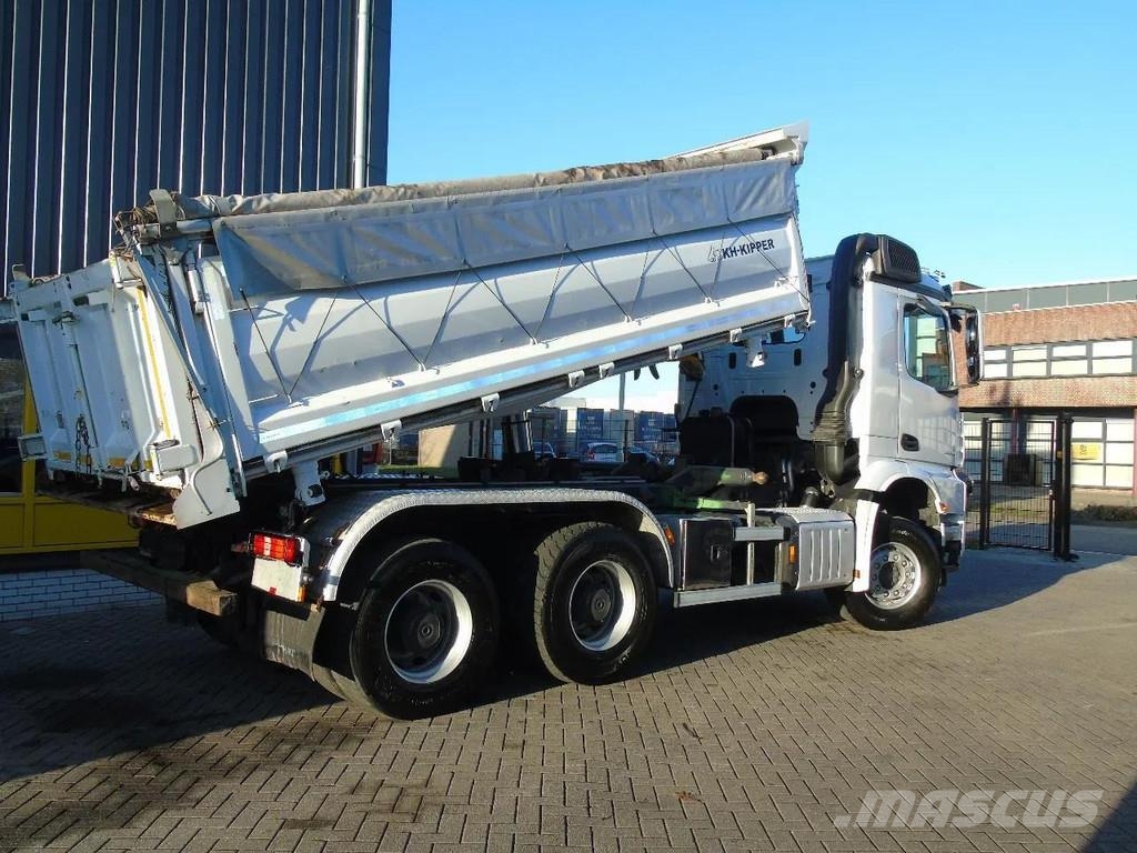 Mercedes-Benz Arocs 3348 + TRI TIPPER + 6X4 + EURO 6 Kiperi kamioni