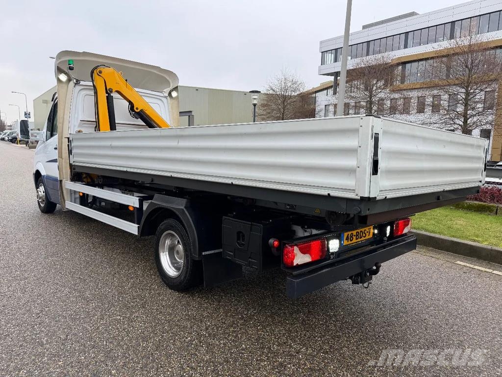 Mercedes-Benz Sprinter 516CDI Kipper/Afzet systeem + EFFER 28/2S Pik up kamioni