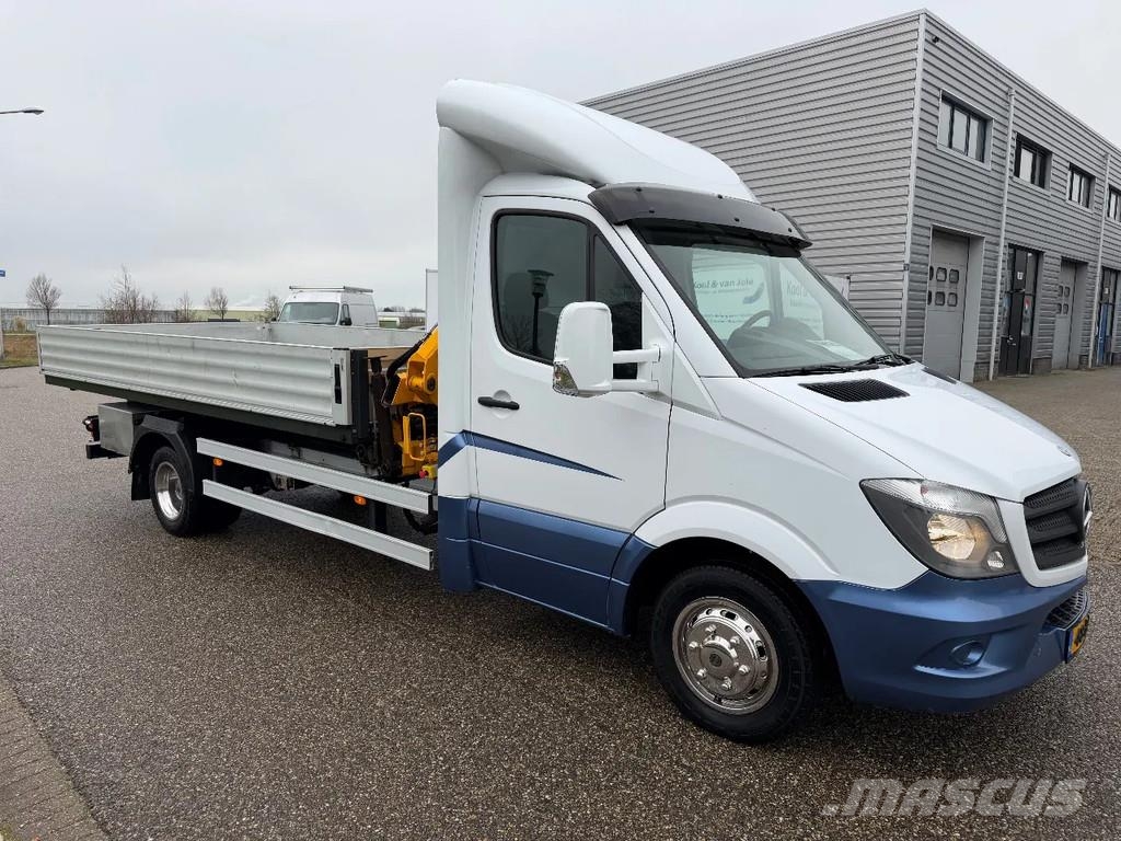 Mercedes-Benz Sprinter 516CDI Kipper/Afzet systeem + EFFER 28/2S Pik up kamioni