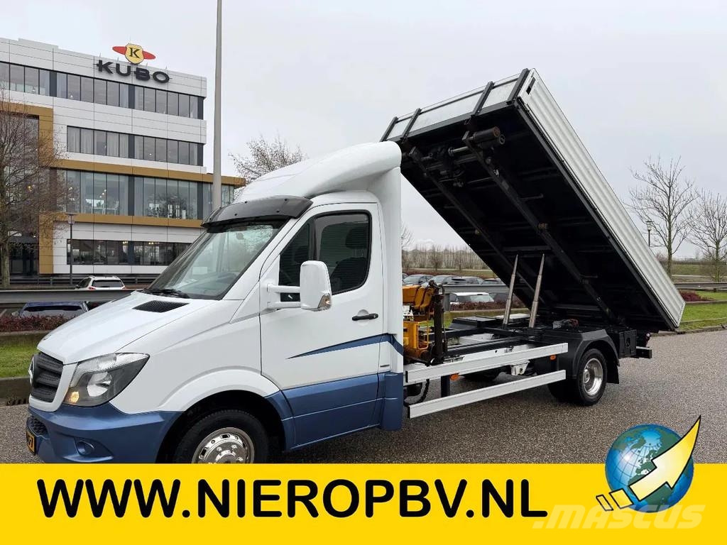 Mercedes-Benz Sprinter 516CDI Kipper/Afzet systeem + EFFER 28/2S Pik up kamioni