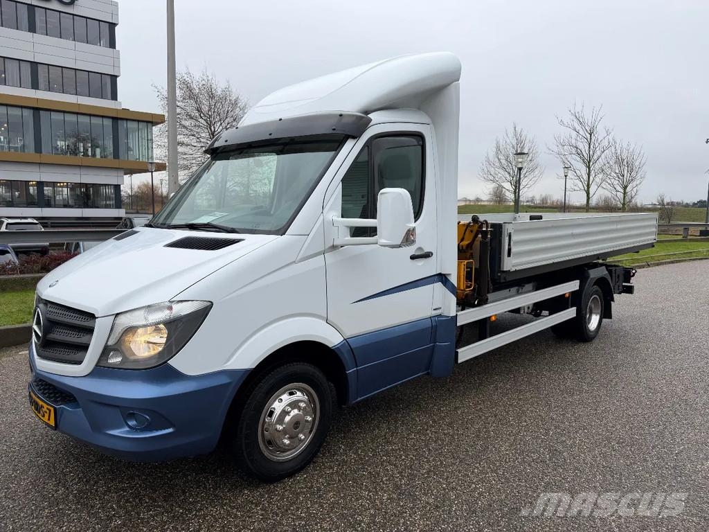Mercedes-Benz Sprinter 516CDI Kipper/Afzet systeem + EFFER 28/2S Pik up kamioni