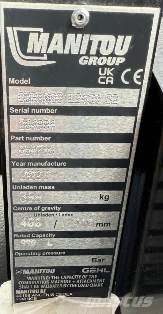 Manitou CBR 1000 2450mm 654716 Κουβάδες