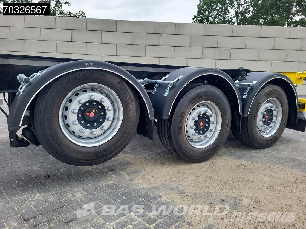 Orthaus Euro Slider 425 3 axles Mutli'45 Lift Axle Extenda Semirremolques portacontenedores
