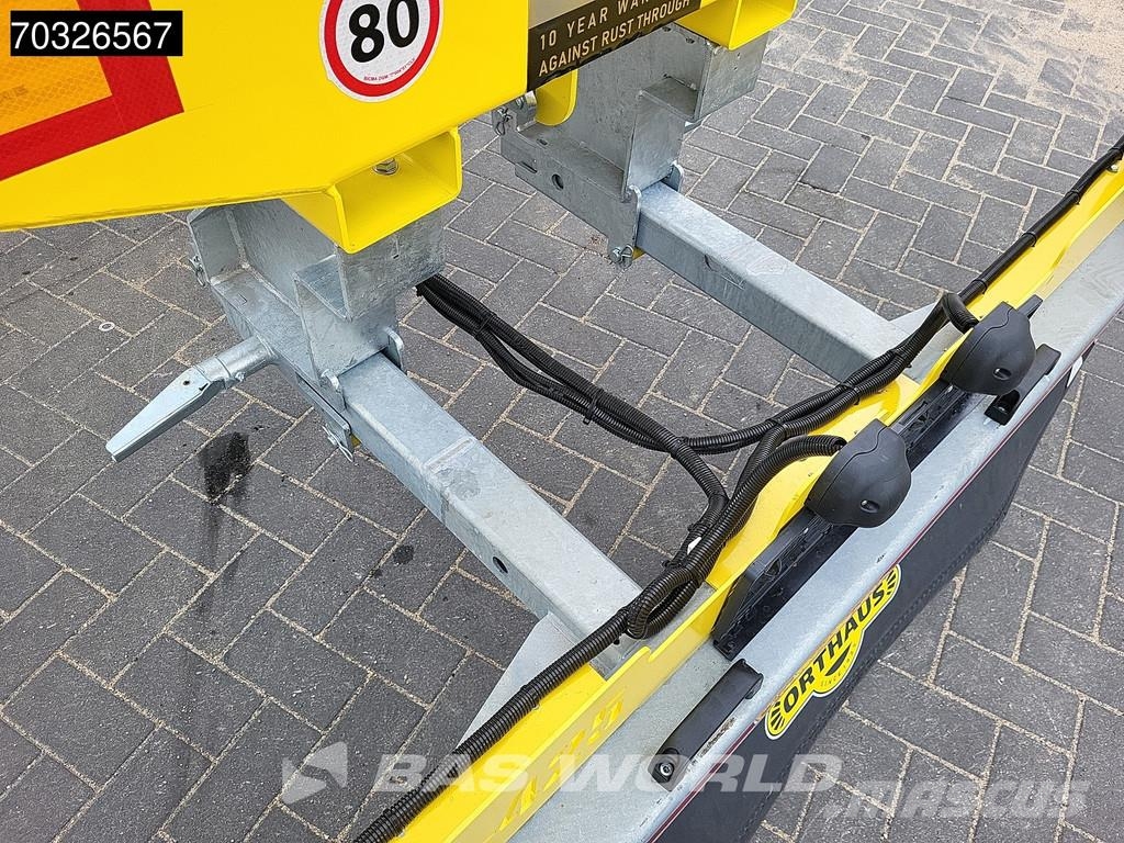 Orthaus Euro Slider 425 3 axles Mutli'45 Lift Axle Extenda Containerchassis