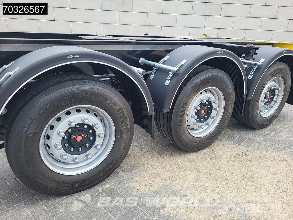 Orthaus Euro Slider 425 3 axles Mutli'45 Lift Axle Extenda Semirremolques portacontenedores