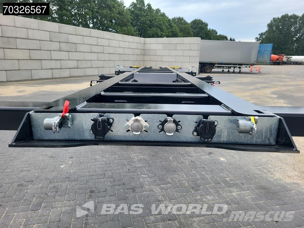 Orthaus Euro Slider 425 3 axles Mutli'45 Lift Axle Extenda Semirremolques portacontenedores