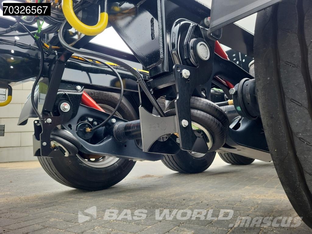 Orthaus Euro Slider 425 3 axles Mutli'45 Lift Axle Extenda Containerchassis