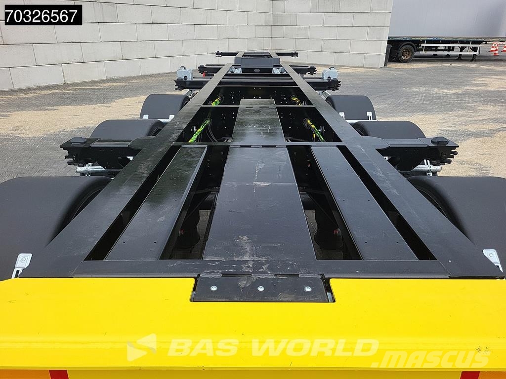 Orthaus Euro Slider 425 3 axles Mutli'45 Lift Axle Extenda Semirremolques portacontenedores