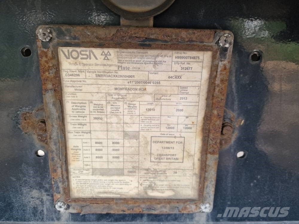 Montracon Fridge Trailer Prikolice hladnjače