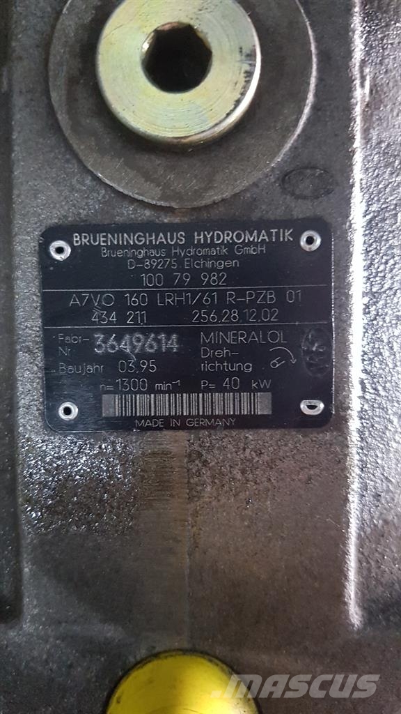 Brueninghaus Hydromatik A7VO160LRH1/61R - Load sensing pump Hydraulics