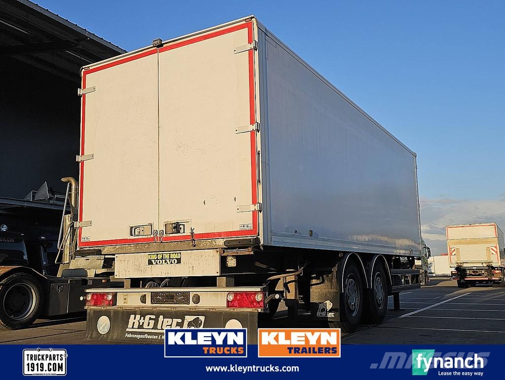 Kramer K+G TEC ZERBST ZFG 18 Skriňové prívesy