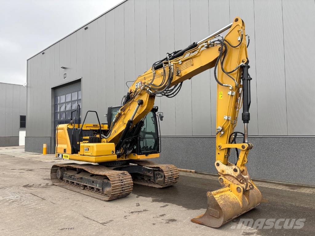 CAT 313 Kāpurķēžu ekskavatori