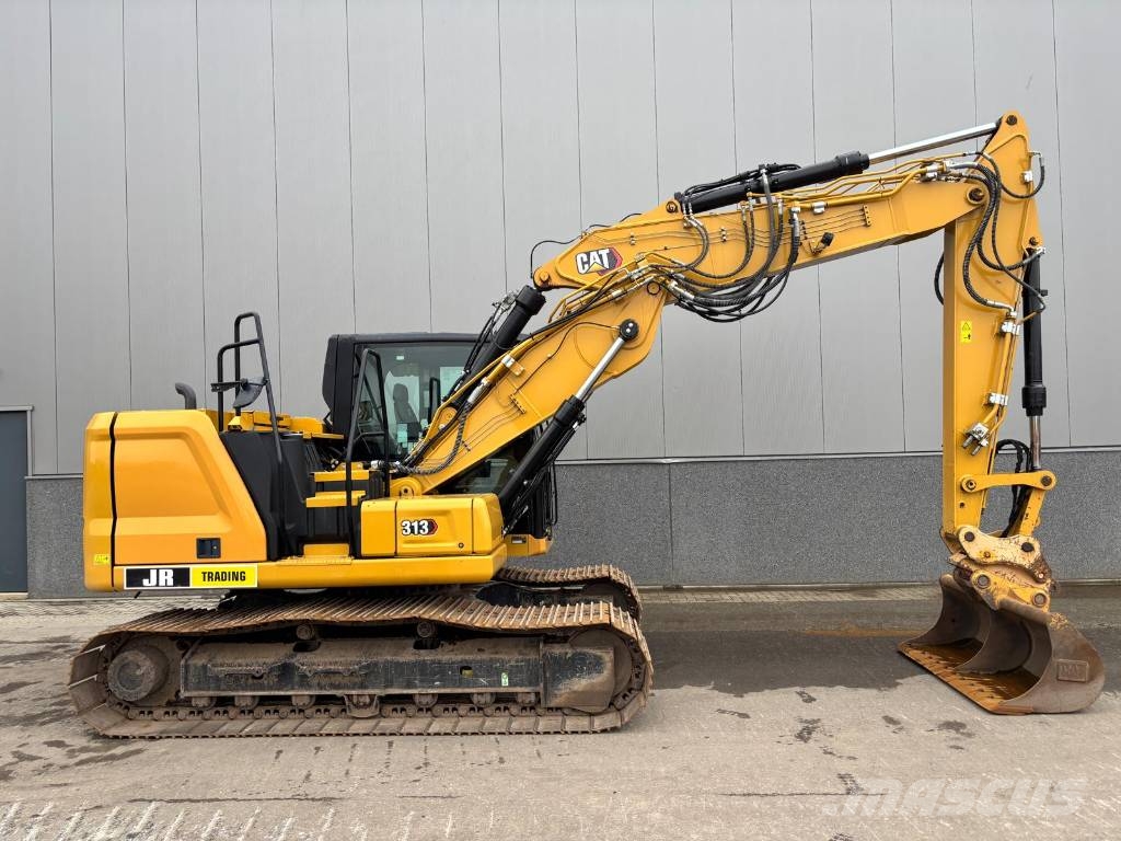 CAT 313 Kāpurķēžu ekskavatori