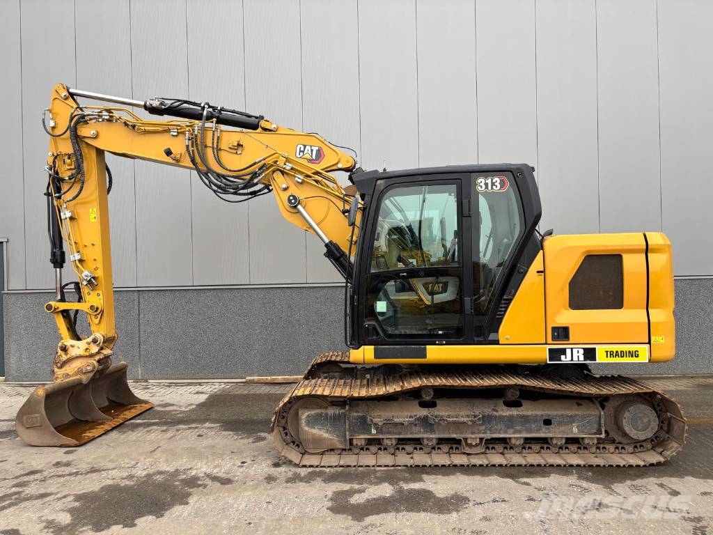 CAT 313 Kāpurķēžu ekskavatori