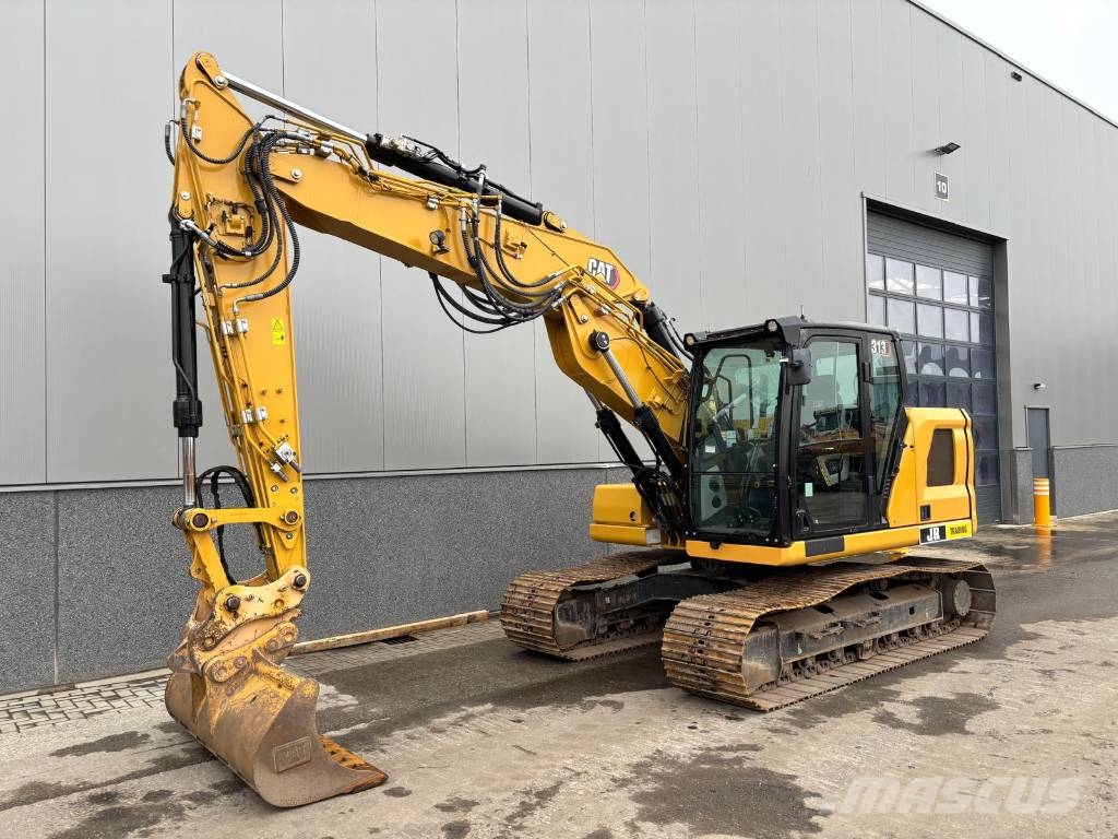 CAT 313 Kāpurķēžu ekskavatori
