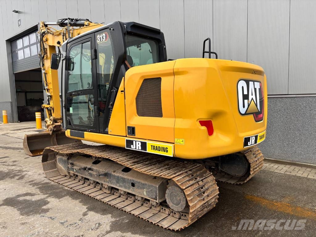 CAT 313 Kāpurķēžu ekskavatori