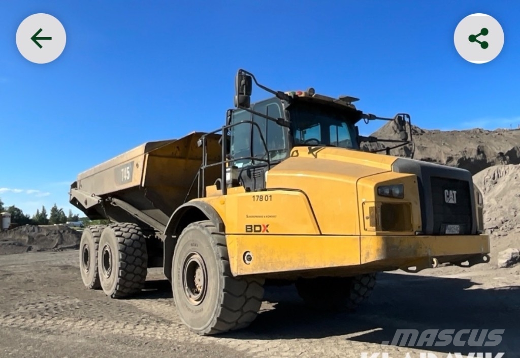 CAT 745 Knik dumptrucks