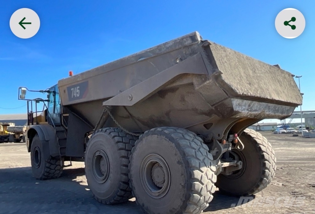 CAT 745 Knik dumptrucks