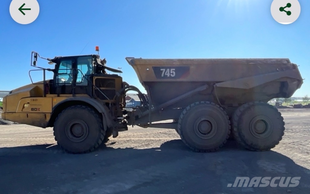 CAT 745 Knik dumptrucks