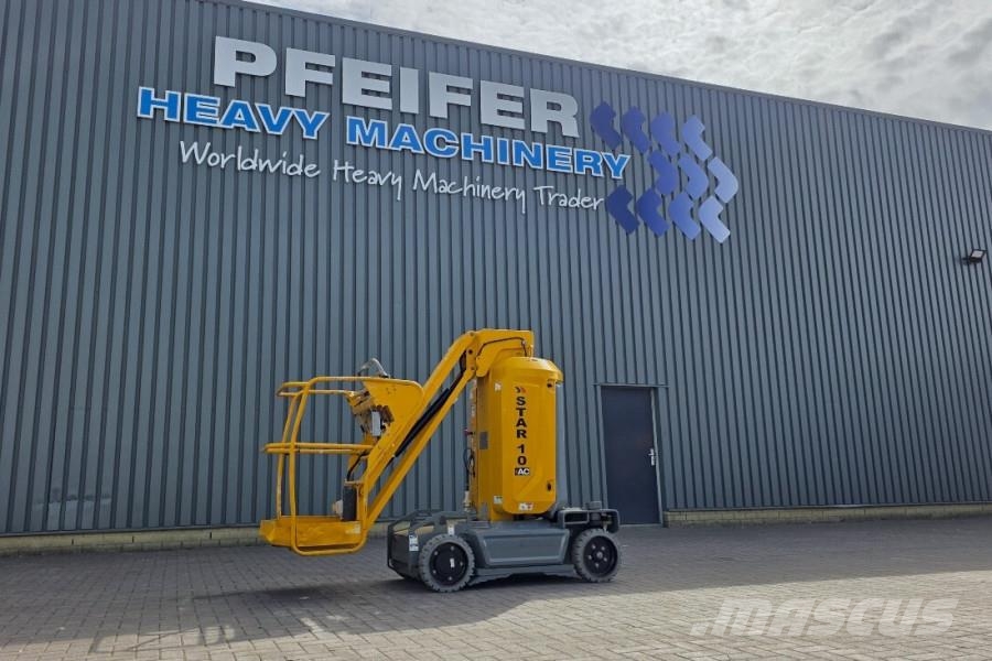 Haulotte STAR 10 Electric, 10m Working Height, 3m Reach, 20 رافعات سلة مفصلية