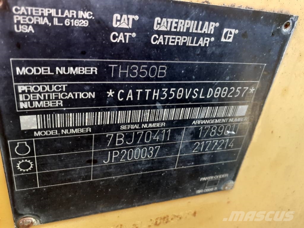 CAT TH 350 B Τηλεσκοπικοί ανυψωτές
