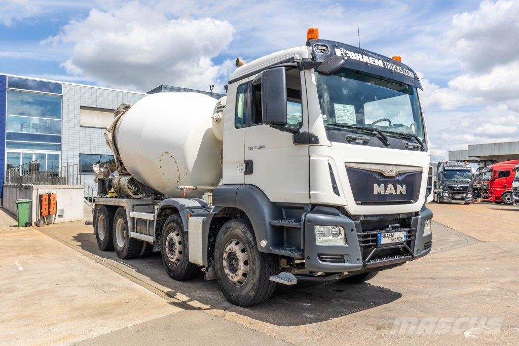 MAN TGS 32.360 BB+STETTER 9m3 混凝土車