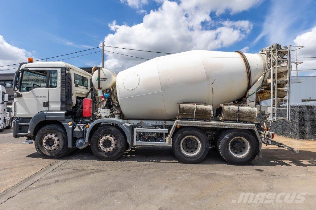 MAN TGS 32.360 BB+STETTER 9m3 Concrete trucks