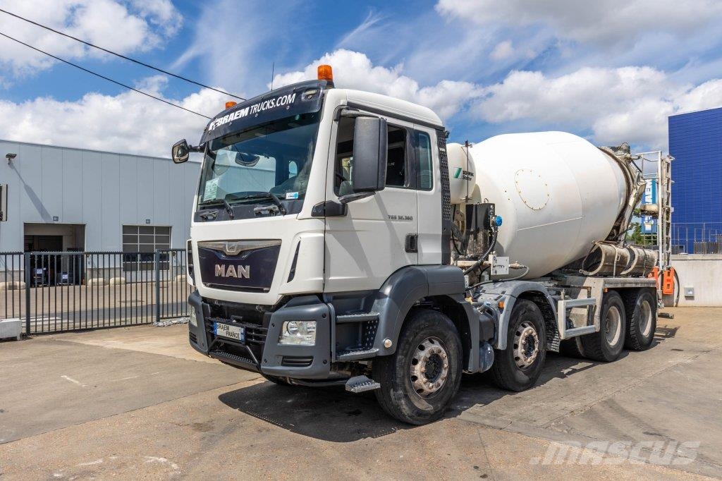 MAN TGS 32.360 BB+STETTER 9m3 混凝土車