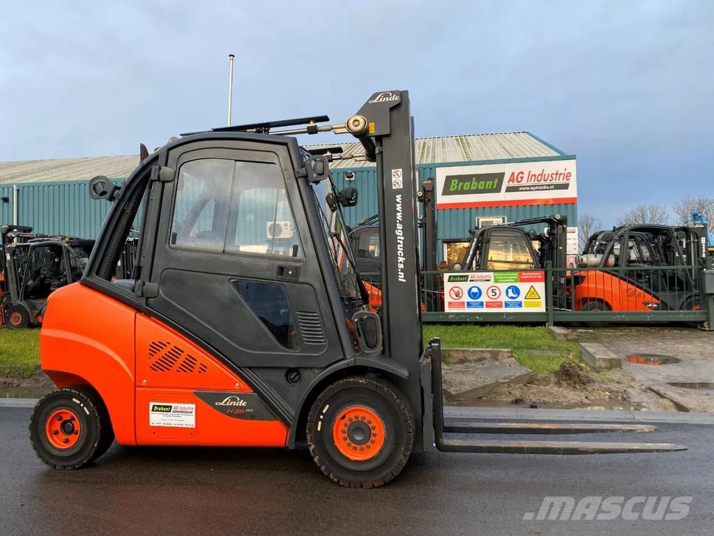 Linde H35D-02 디젤 지게차