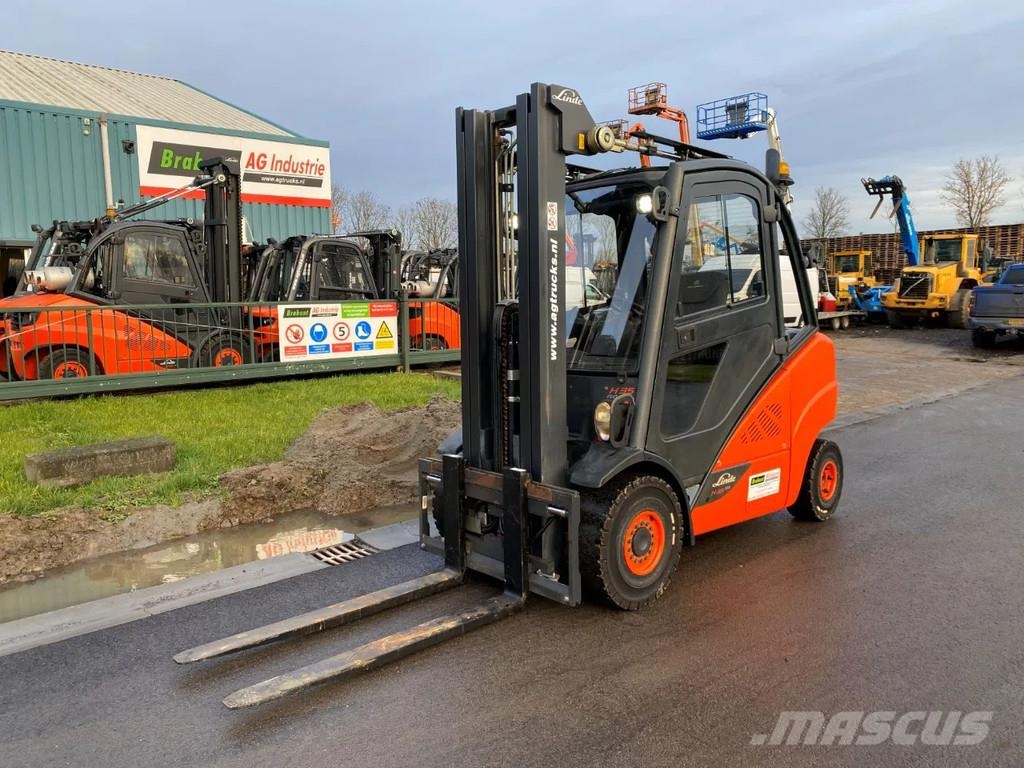 Linde H35D-02 디젤 지게차