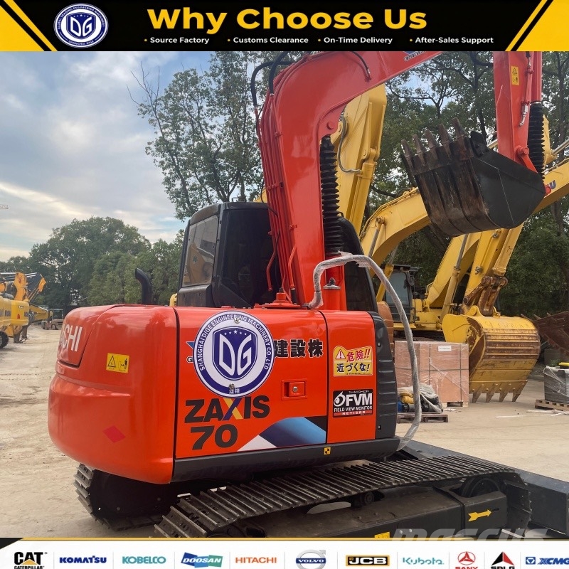 Hitachi ZX 70, 2024, China - Folosit mini excavatoare < 7t