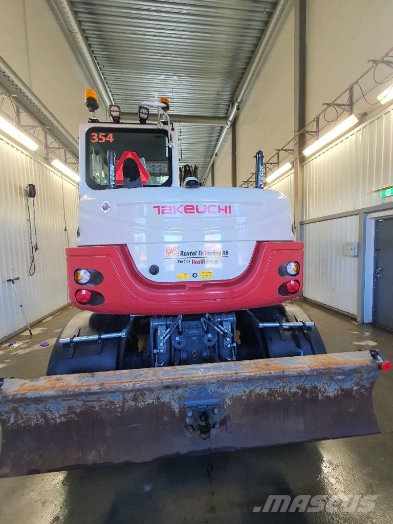 Takeuchi Take-Job TB 295 W , Begagnad SÄLJES Εκσκαφείς με τροχούς - λάστιχα